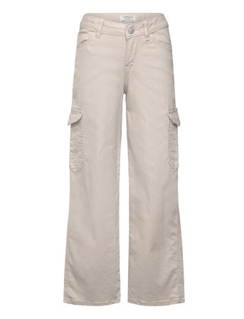 Lindex | Trousers Twill Washed Wide Leg | 128