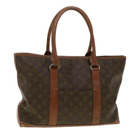 Louis Vuitton Vintage Pre-owned Canvas hndtasker Brun, Dame Vintage Tasker, Størrelse: ONE Size