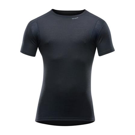 Devold Hiking Man T-shirt Men short-sleeved sweaters Black M