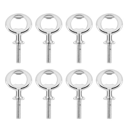8-delars flasköppnare kit, metallflasköppnare, DIY hantverksölflasköppnare, rostfritt stål, tom flasköppnare
