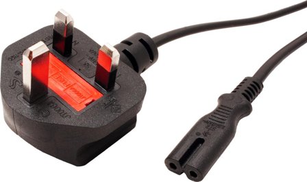 VALUE Power Cable Black 1.8 M Bs