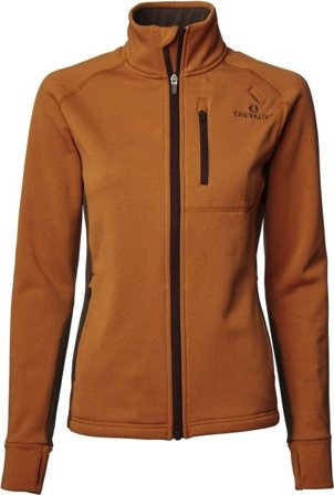 Chevalier Tay Fleece Dame Orange/Brown - Mellomlag og Fleecetrøyer