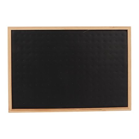 Ørepyntskrin med 216 hull, stabelbar, myk fôr, oppbevaringsboks, ørepyntdisplay, skuffinnlegg, svart