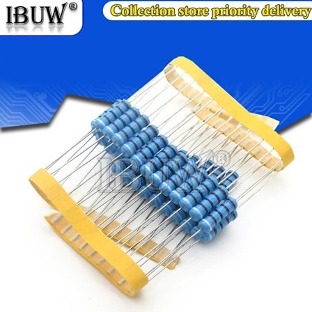 5st metallsfilms effektmotstånd 220 ohm 2 Watt