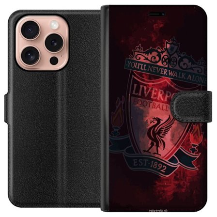 Kompatibelt Plånboksfodral till Apple Apple iPhone 16 Pro Liverpool