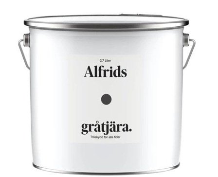 Alfrids Produkter V410052 Gråtjära 2,7 l, Färg & tapeter