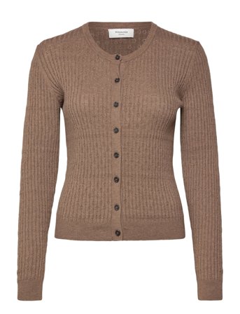 Rosemunde | Rwdarcy Ls Pointelle Cardigan | XL