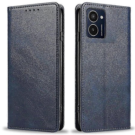 Plånboksfodral i läder för Hmd Pulse Pro med stark magnetisk stängning