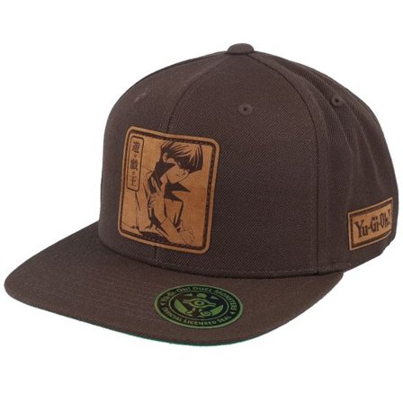 Yu-Gi-Oh! - Brun snapback Keps - Seto Kaiba Engraved Brown Snapback - Yu-Gi-Oh @ Hatstore