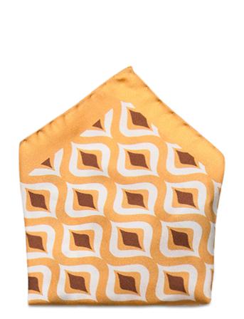 Pocket Square Brystlommetørklæde Guld Amanda Christensen