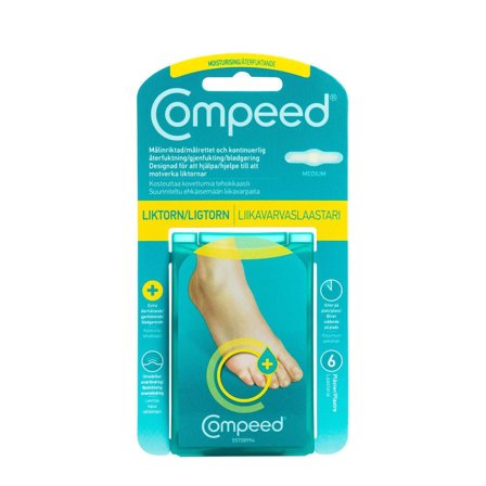 Compeed mykgjørende liktornplaster 6 stk