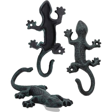 Väggmonterad Klädhängare, Le Fer Klädhängare Krok, Vintage Robust Design Väggkrok - 3 Delar, 17cm