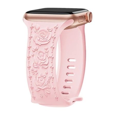 Silikonerem til Apple Watch – 44/45/46/49 mm – Pink