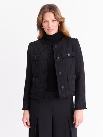 MATCH - Karen jakke - Marie Philippe - Str. 34 - Dame - Blazere - Svart - 70%polyester - resirkulert, 30% ull