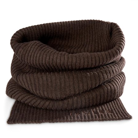 Brązowy miejski szalik tubowy Frederick dla mężczyzn - Szaliki zimowe