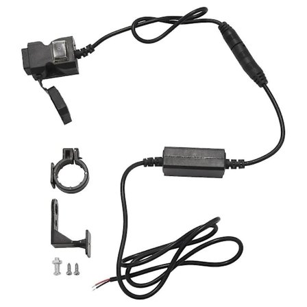 12v Vandtæt Motorcykel Dobbelt-usb Oplader Stikadapter Udtag