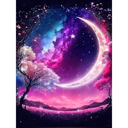 5D Diamantmaleri Kit, DIY Diamantkunst Maleri Kits, Romantisk