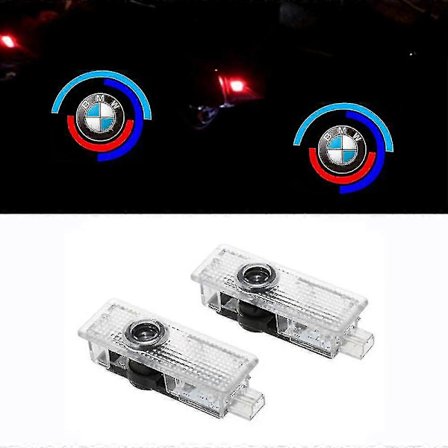 2x Led BMW Oven valo logoprojektorit - Autotarvikkeet Tyyli 5