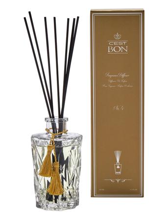 Diffuser Harlekin Bottle W Tassel Fragrance No.4 Parfyme Til Hjemmet Nude C'est Bon