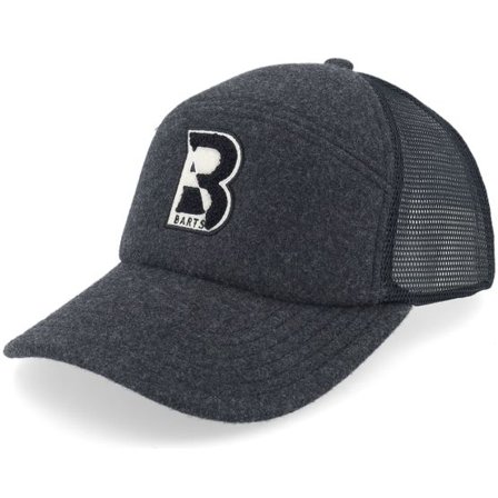 Barts - Svart trucker Keps - Killeen Cap Black Trucker @ Hatstore