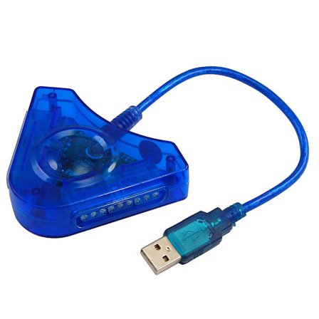 Mordely Dual PSX PS1/2 Plasation 2 till PC USB Game Pad Controller Adapter