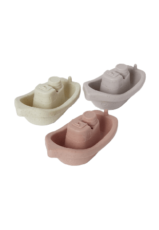 Koja Badleksak båt SIGGE, 3-pack Uteleksaker Rosa ONESIZE