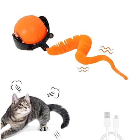 Interaktiv Katteleke Ball, Katteberikelsesleker for Innekatter