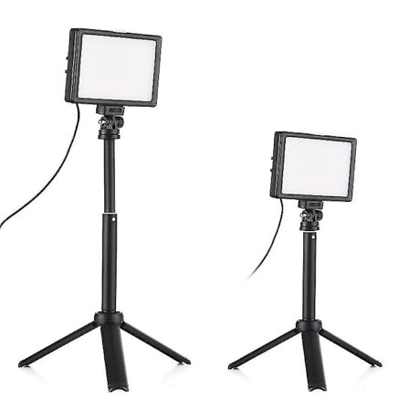 15w LED-videoljusset skrivbordsfotografering fyllningsljus Bi-co