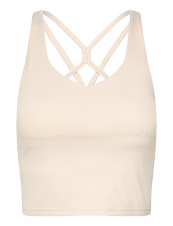 aim ́n Sculpting Strappy Bralette - Beige - XS