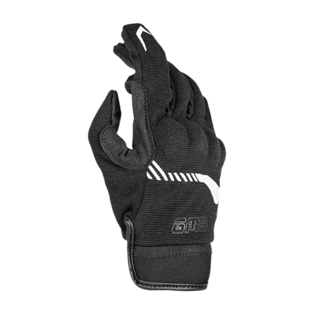 Rękawice Motocyklowe GMS Jet-City Czarny/Złamany Biały M