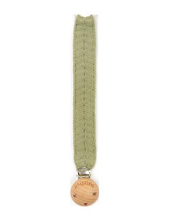 Dummychain, Fishb , Soft Green Baby & Maternity Pacifiers & Accessories Pacifier Clips Vihreä Smallstuff