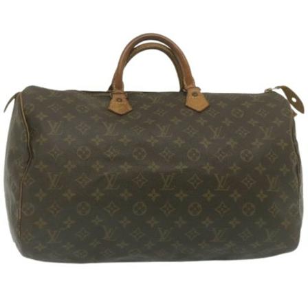 Louis Vuitton Vintage, Pre-owned Speedy 40 Bruin, Dames, Maat:ONE Size