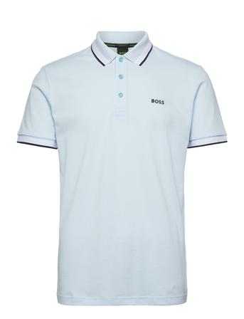 Paddy Polos Short-sleeved Blå BOSS*Betinget Tilbud