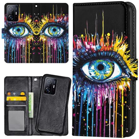 Xiaomi 11T/11T Pro - Lompakkokotelo/Kuoret Vuotava Silmä