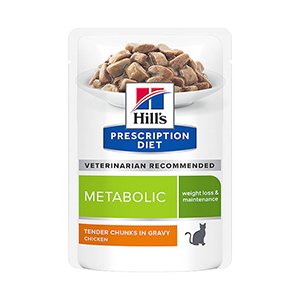 Hills Prescription Diet Metabolic Weight Loss, 12x85g, Katt