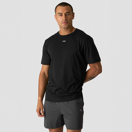 ICANIWILL Everyday T-shirt i bomull Svart