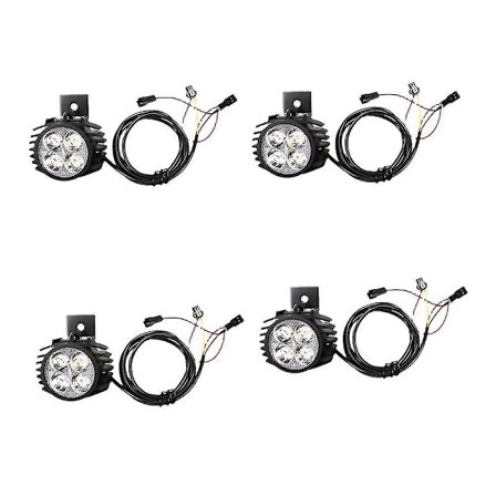 Elektrisk Scooter Forlygter 10 Tommer M4led To I En Modificeret Ekstern Ultra Lysstærke Forlygter Gaffel