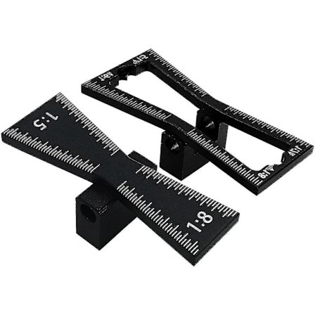 Svalehale Markerings Jig, Håndværktøj Med 1:5, 1:6, 1:7 Og 1:8 Hældninger, Svalehale Jigs