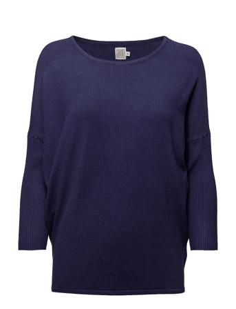 A2561, Milasz R-Neck Pullover Pullover Blå Saint Tropez