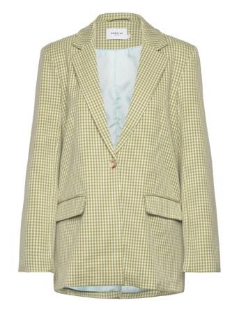 Mschjerica Jaida Blazer Chk Green MSCH Copenhagen