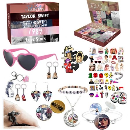 Julekalender med nedtelling - Pynt og nøkkelringer, 60 stk for Taylor