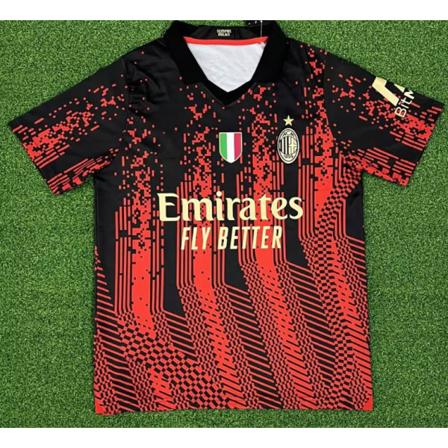 Ny vintage röd AC Inter Milan T-shirt för fotbollsträning Giggs NO.11 S