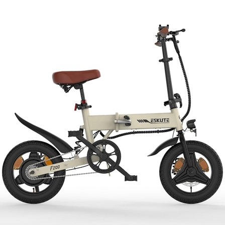 ESKUTE F200 14" Mini Hopfällbar Elcykel 250W Motor 36V 7.8Ah Batteri