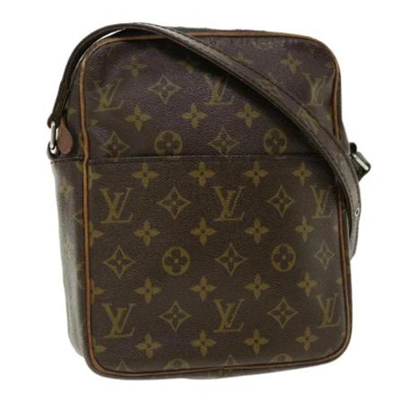 Louis Vuitton Vintage, Pre-owned Bag Bruin, Dames, Maat:ONE Size,leer