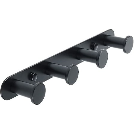 Vægmonteret knagerække Håndklædekroge Vægmonterede skruehåndklædestativer til badeværelse og køkken