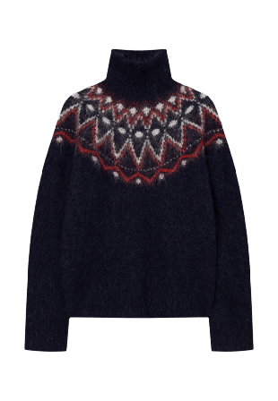 Twist & Tango Champoluc Knitted Sweater Tröjor Dam Blå XS