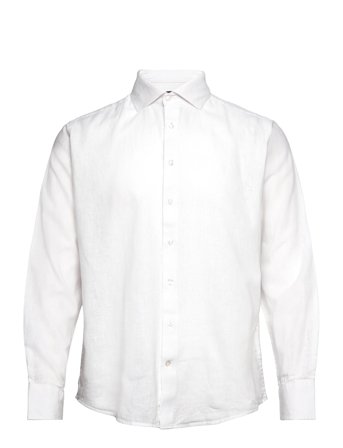 Bs Butkus Casual Modern Fit Shirt White Bruun & Stengade