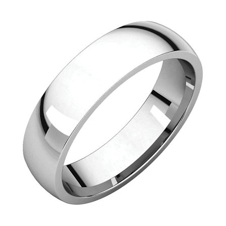 925 Sterling Silver Light Comfort Fit Band Ring 5 mm Smycken presenter för kvinnor