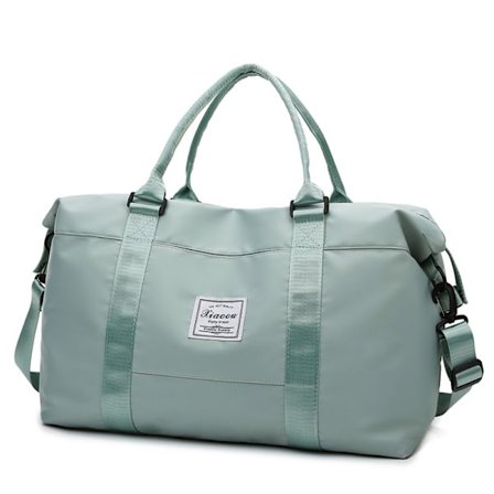 Rejse duffel taske, sports håndtaske, træningstaske, dame enkelt skulder weekend rejsetaske, tør og våd separation, stor kapacitet
