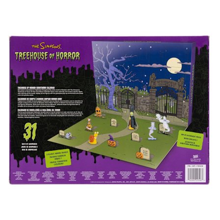 Treehouse of Horror 31 päivän joulukalenteri Blind Box -lelu [GKS]